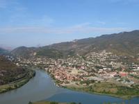 Blick auf Mzcheta