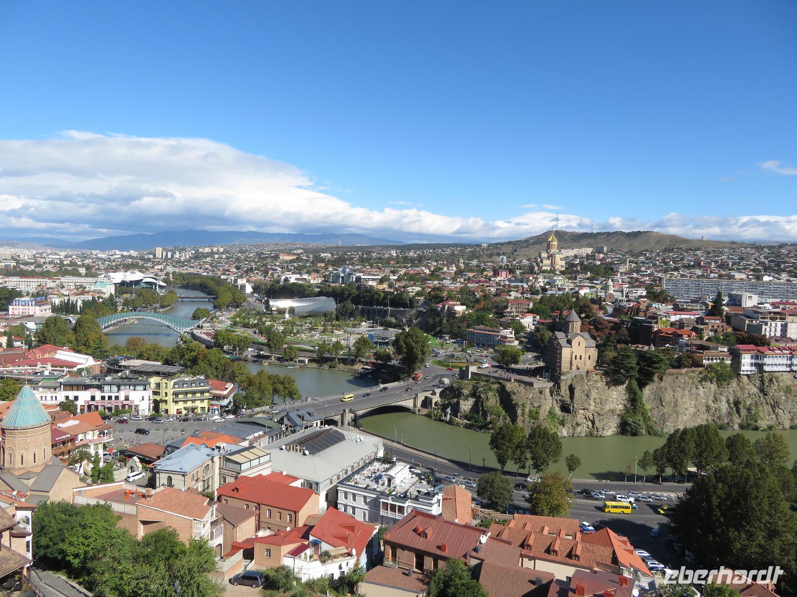 Blick auf Tiflis
