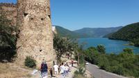 Festung am Ananuri Stausee