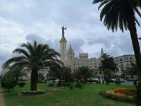 Skulptur der Medea auf dem Europa-Platz in Batumi