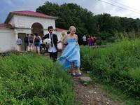 Hochzeitspaar, Botanischer Garten, Batumi