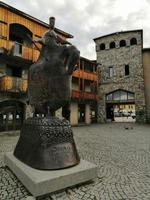 Denkmal der Königin Tamara auf dem Seti-Platz, Mestia