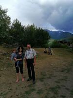 zu Besuch bei der Familie Faliani in Mestia