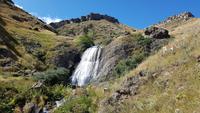 Georgien, Arsha, Wanderung zum Wasserfall