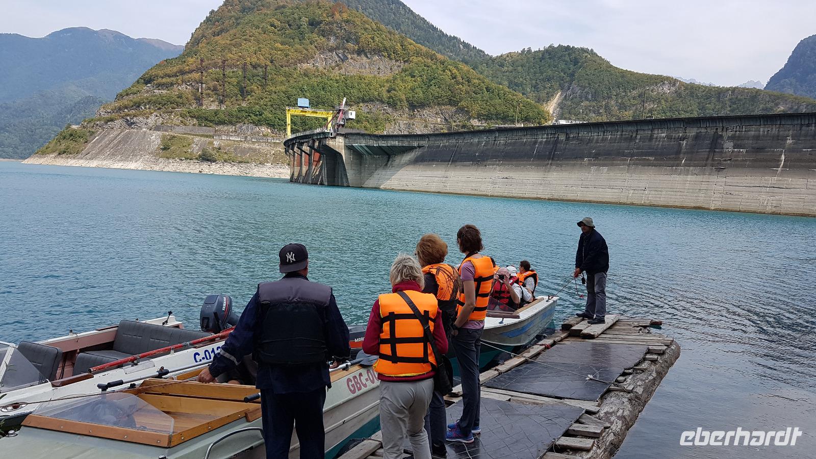 Georgien, Enguri Stausee