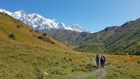 Georgien, Wanderung Adishi - Khalde