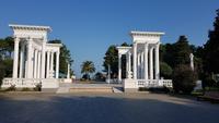 Georgien, Batumi, Kollonaden Uferpromenade