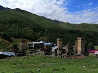 Bergdorf Ushguli, Swanetien