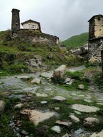 Bergdorf Ushguli, Swanetien