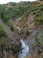 Straße nach Ushguli, Swanetien