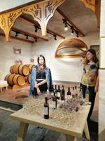 Weinverkostung auf dem Chamber of Georgien Wine.