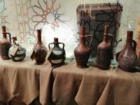 Weinverkostung auf dem Chamber of Georgien Wine.