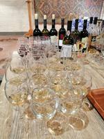 Weinverkostung auf dem Chamber of Georgien Wine.