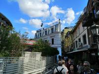 die Stadt-Seilbahn in Tbilisi