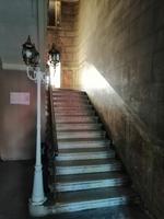 Altstadt von Tbilisi, saniertes Treppenhaus