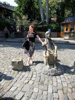 Altstadt von Tbilisi, Tamada am Beginn der Ausgehmeile