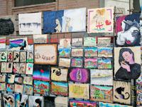 Altstadt von Tbilisi, Souvenir-Händler