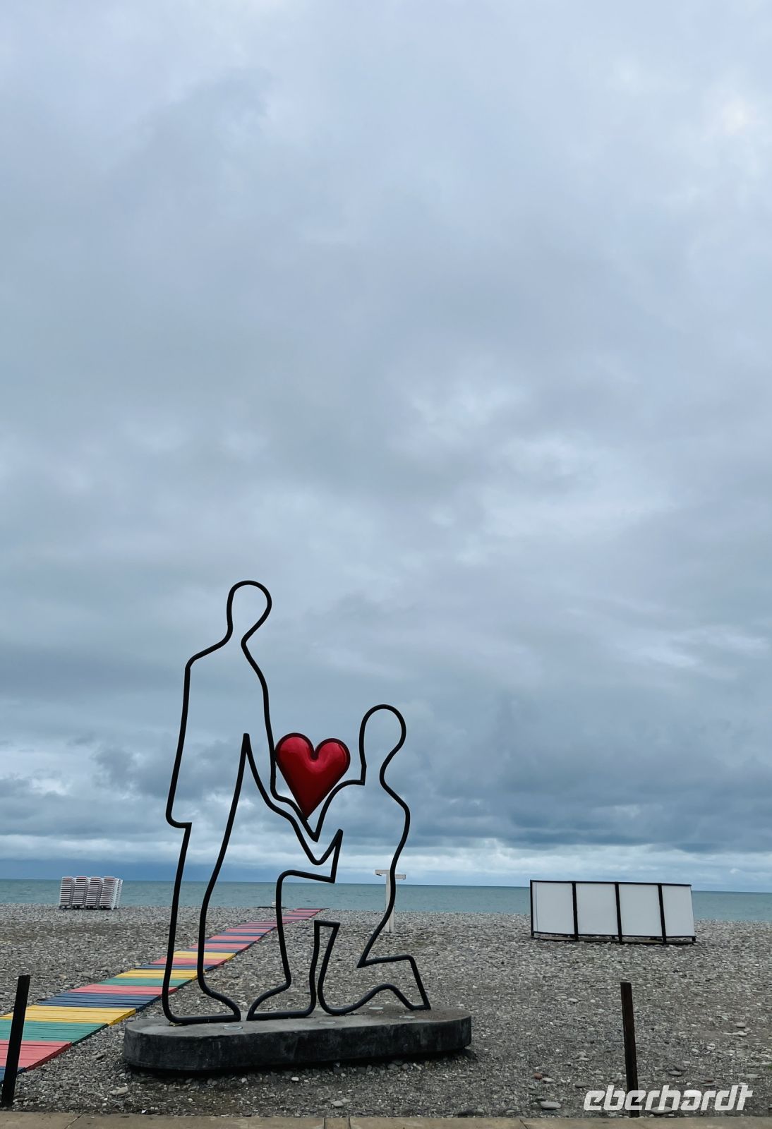 Strand, Batumi, Georgien