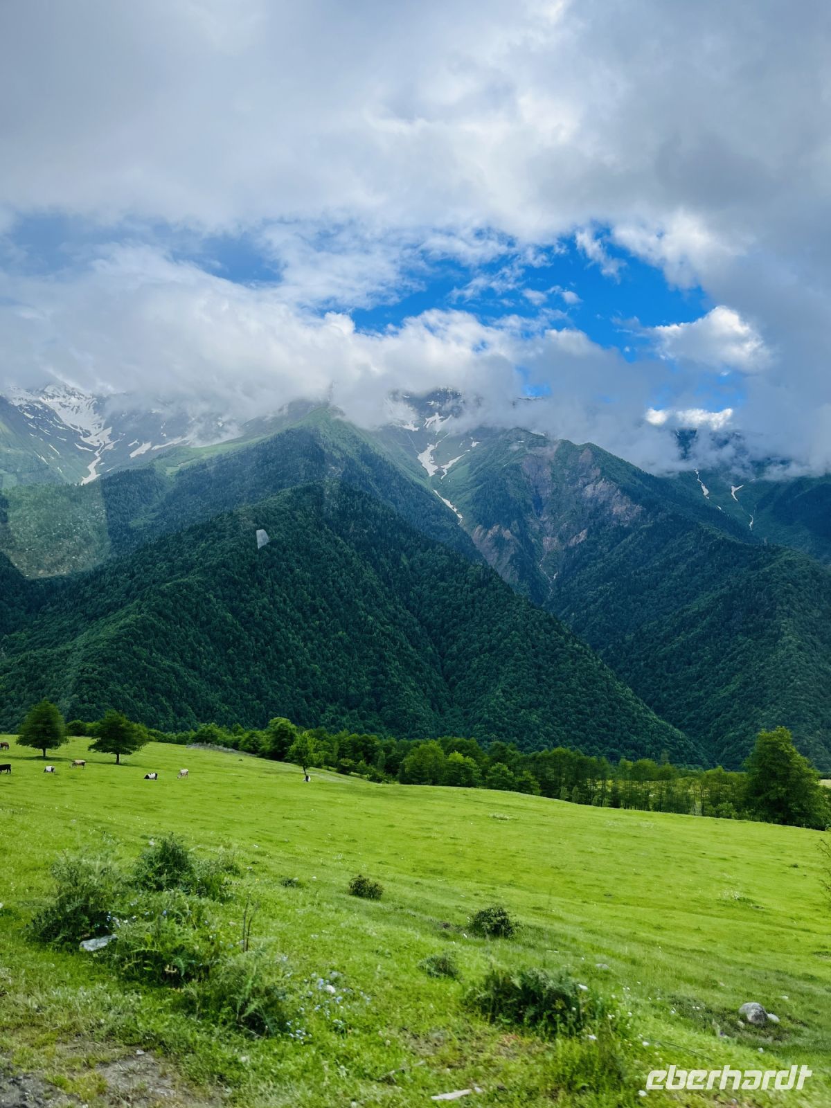 Auf den Weg nach Mestia, Georgien