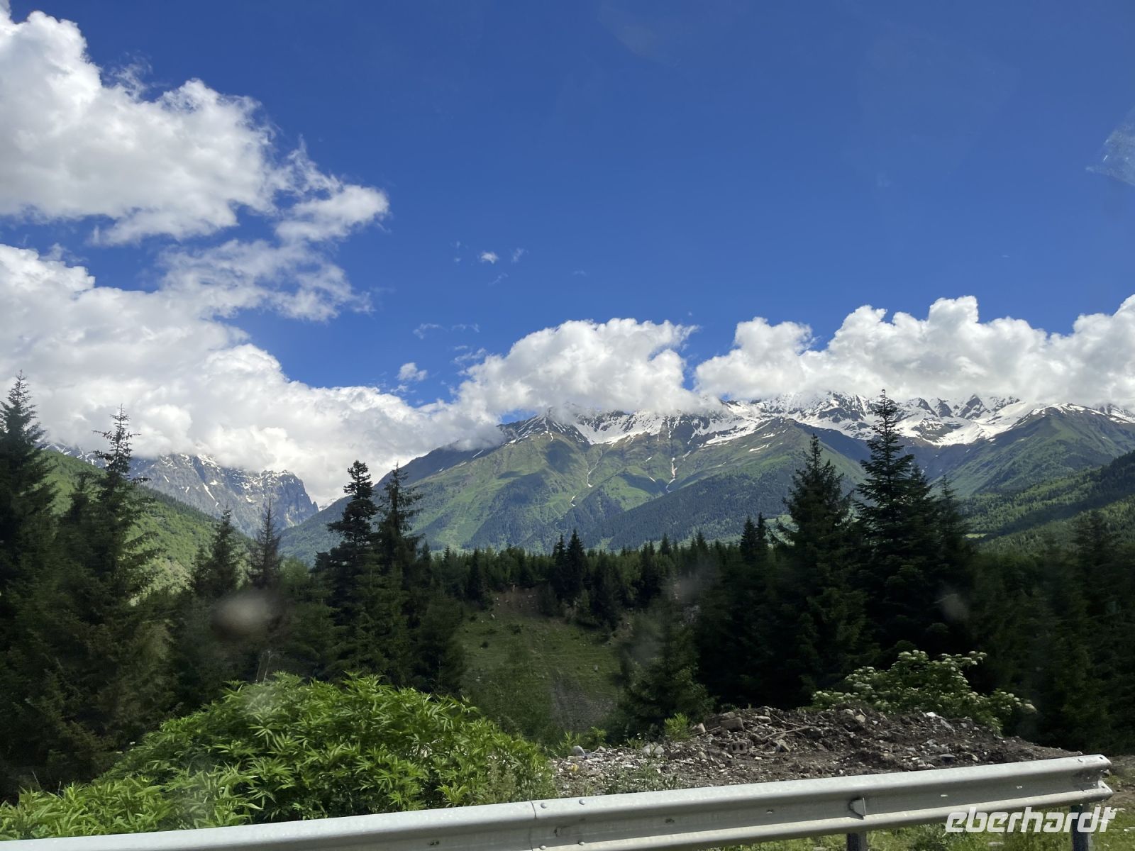 Auf den Weg nach Ushguli, Georgien