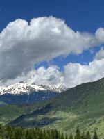 Blick auf die Berge, Swanetien, Georgien