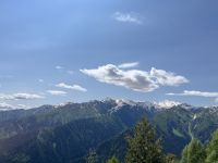 Ausblick von Zuruldi, Georgien
