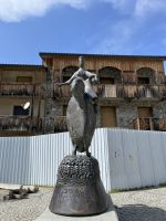 Königin Tamar Statue, Mestia, Georgien