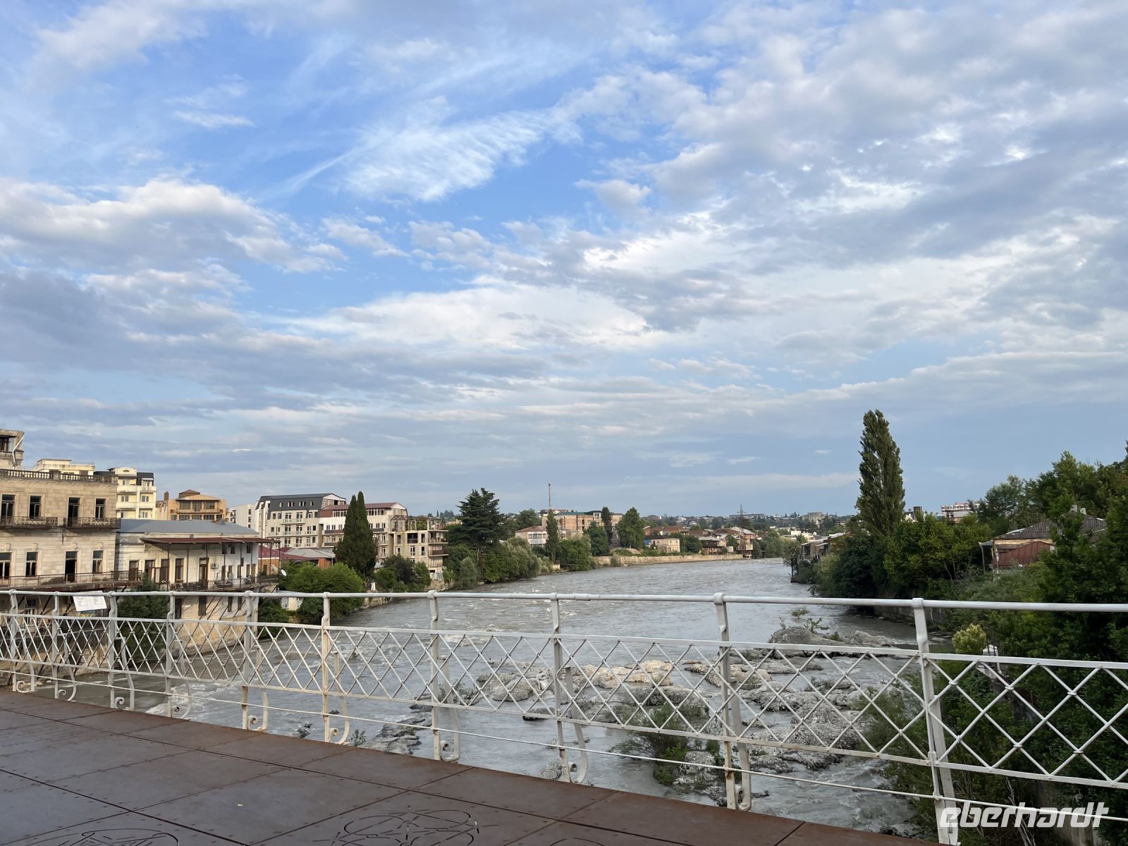 Rioni Fluss, Kutaisi, Georgien