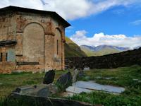 Bergdorf Ushguli, Kirche Lamaria, Swanetien