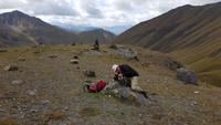 Georgien, Kasbegregion, Wanderung zum Chaukhipass
