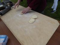 Khinkali falten
