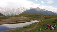 an den Koruldi Seen 