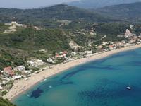 Afionas - Blick auf die Badebucht