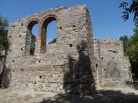 Ausflug nach Albanien - Ausgrabungen von Butrint , die große Bassilika