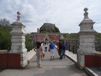 Korfu Stadt - Eingang zur venezianischen Festung