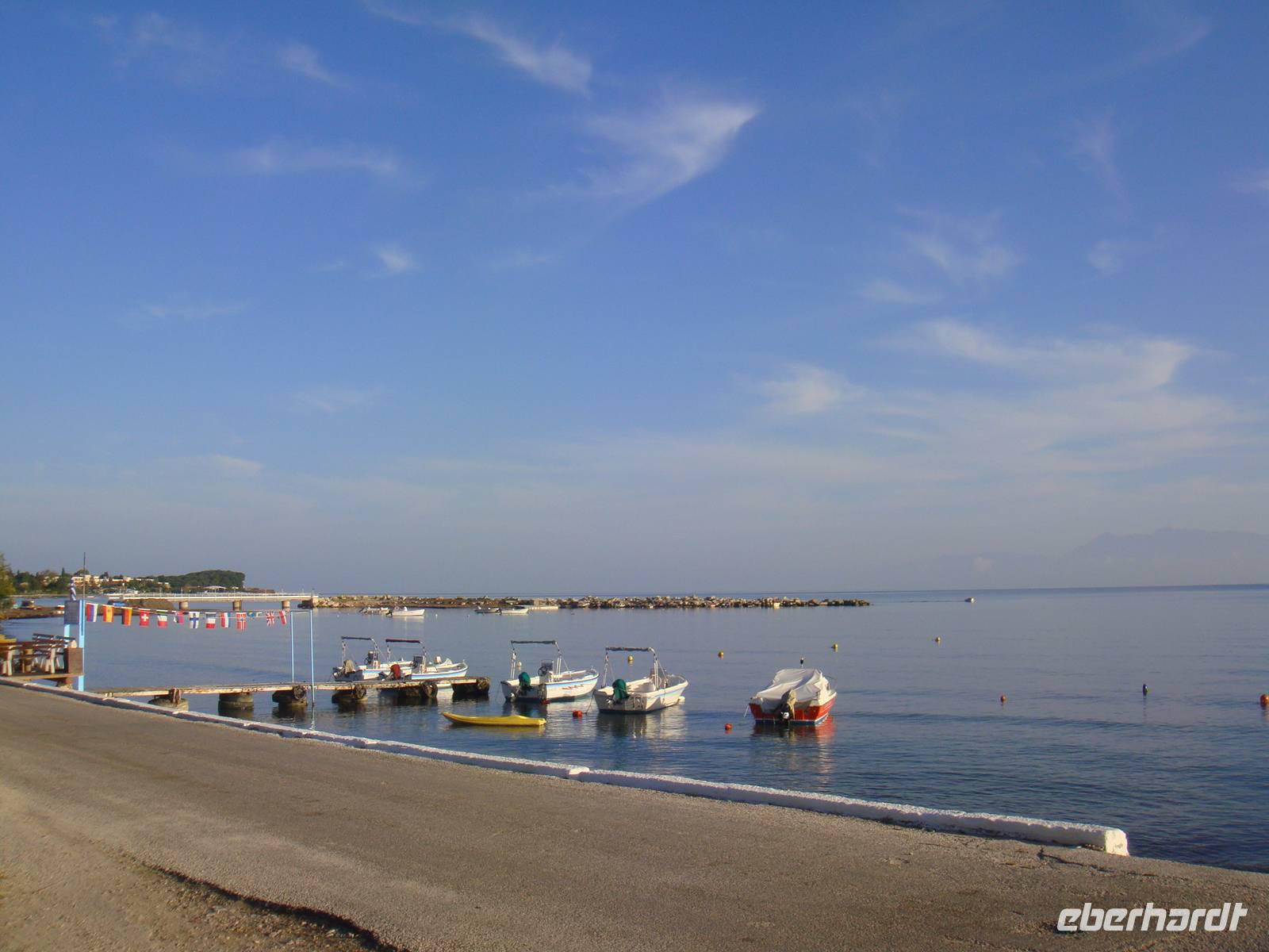 Blick aufs Meer in Roda