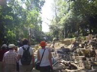 kleine Ausgrabungsarbeiten im Schlosspark