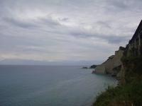 Sandsteinfelsenküste