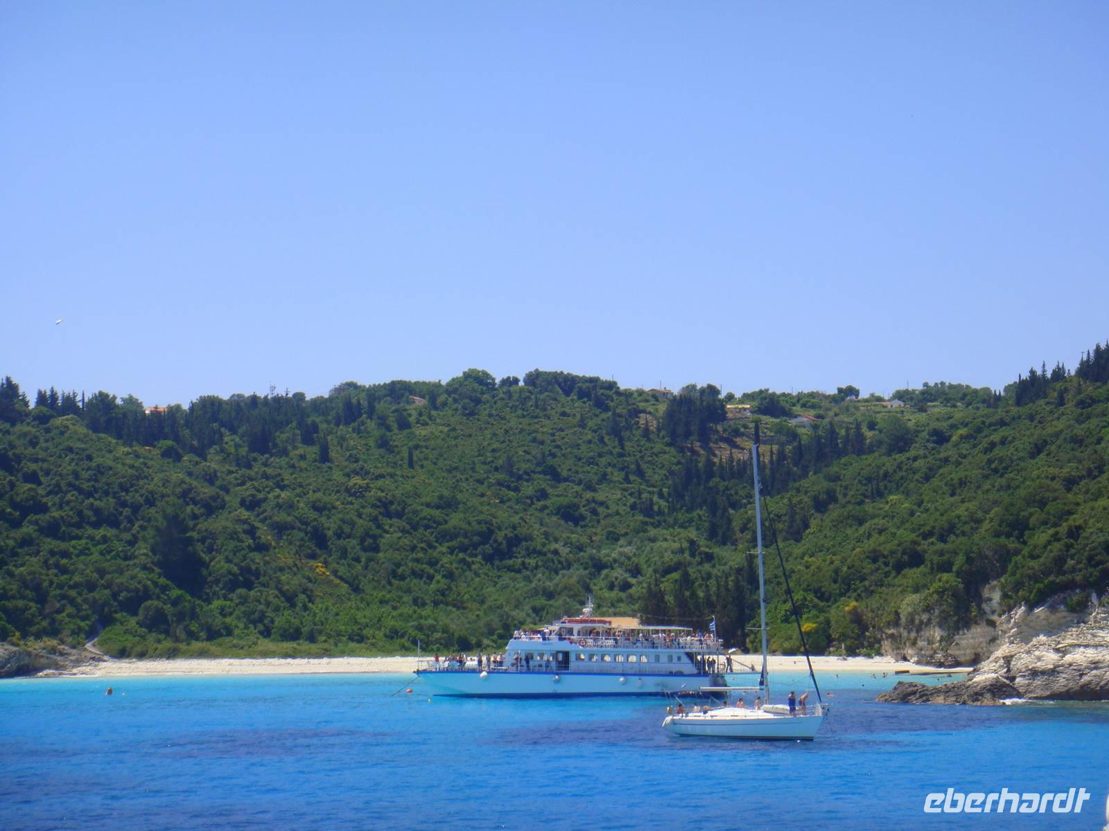 Traumstrand von Antipaxos