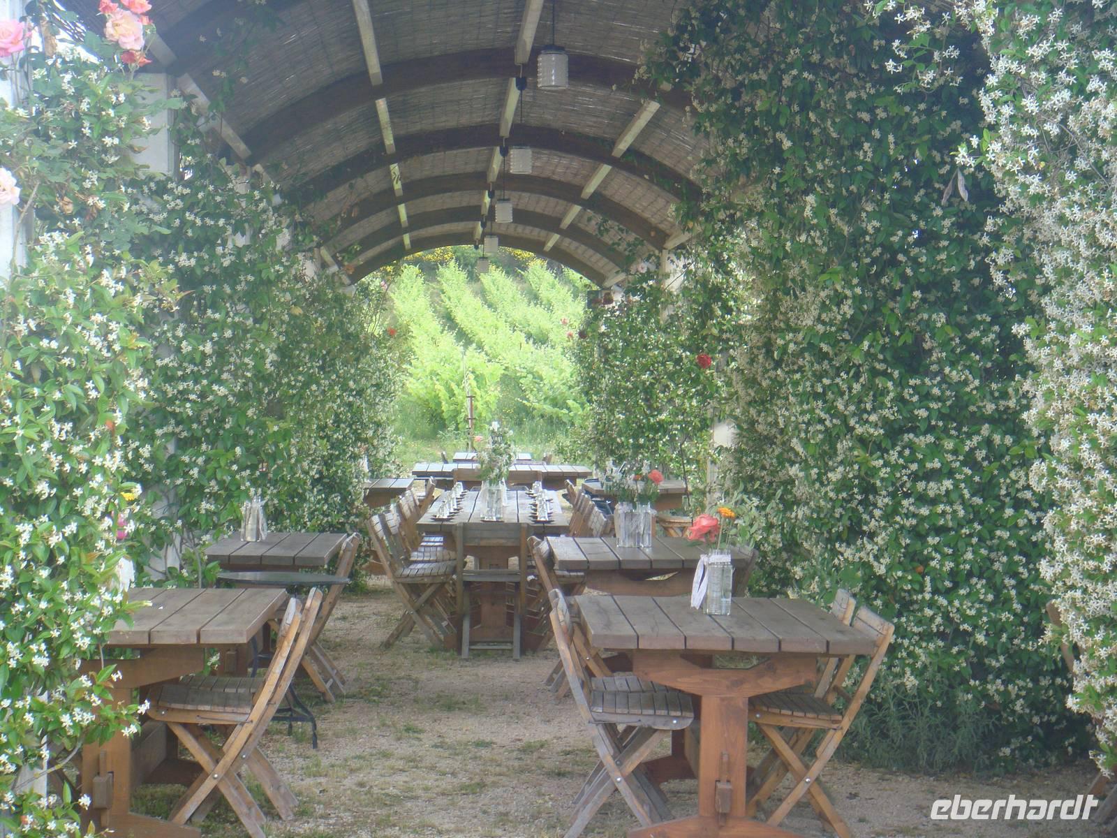 Gemütlichkeit auf dem Weingut