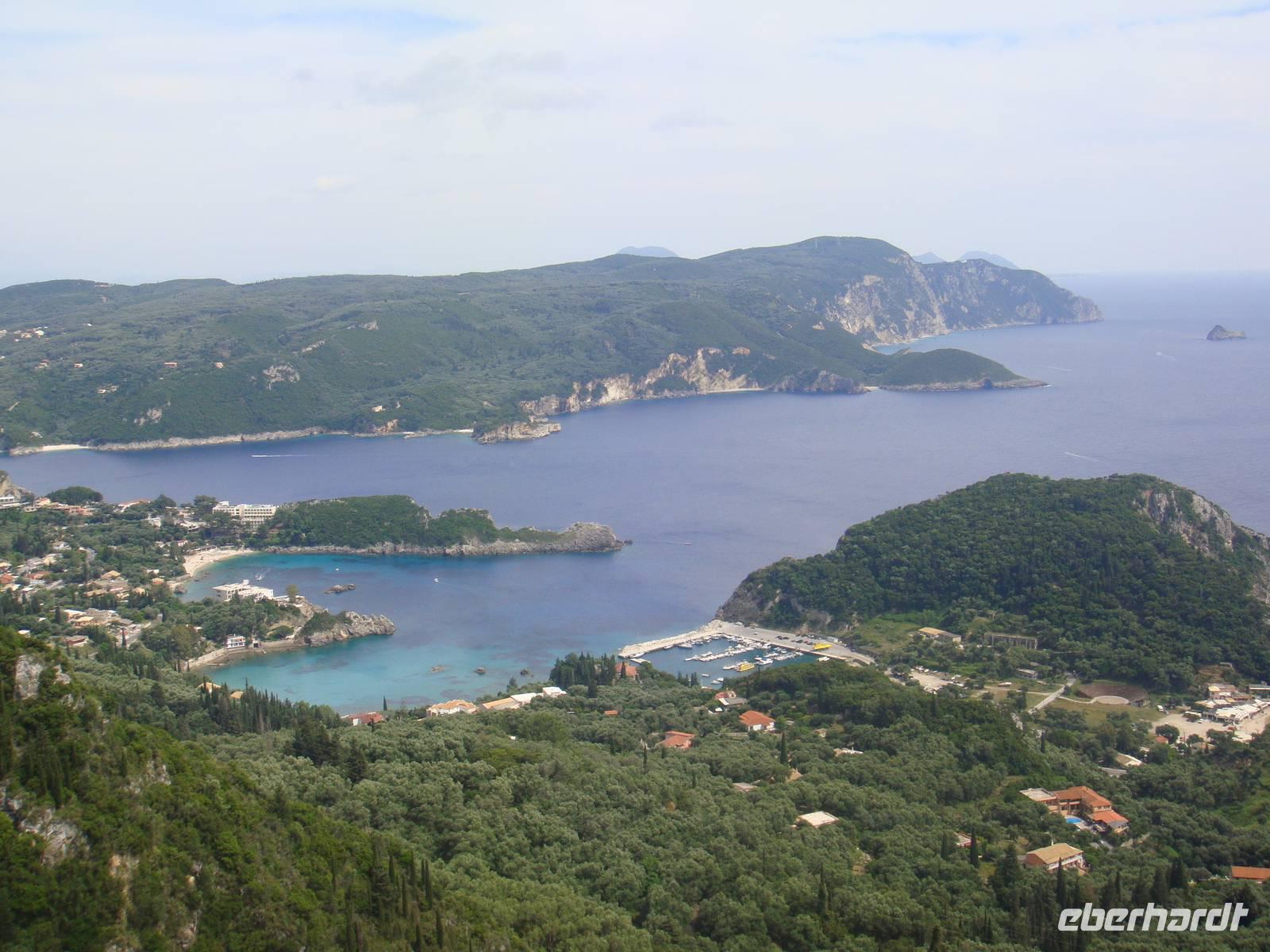 Blick auf die Küsten