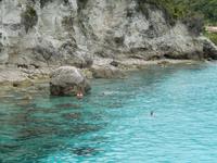 Bottsfahrt - Badestopp für ganz Mutige vor der Insel Antipaxos