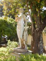 Statue im Garten vom Achillion