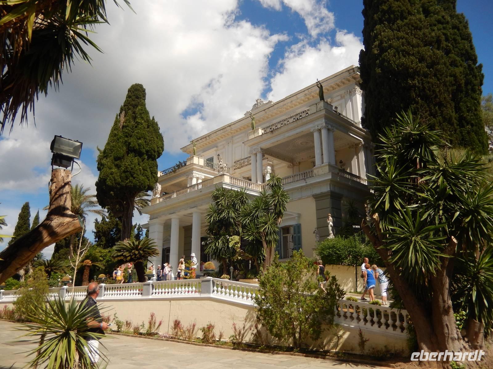 Blick auf das Achillion