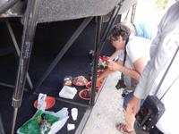 ... Oliven, Feigenpastete, kandierte Kum Quats und dazu einen Schluck Krappa