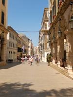 Spaziergang durch die venizianischen Altstadt von Korfu Stadt