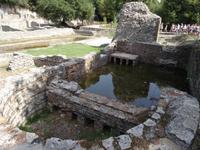Ausflug nach Albanien - Ausgrabungen von Butrint - öffentliches Bad