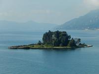 Mäuseinsel das Wahzeichen der Insel Korfu