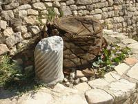 Säulenfragment in Gortyn