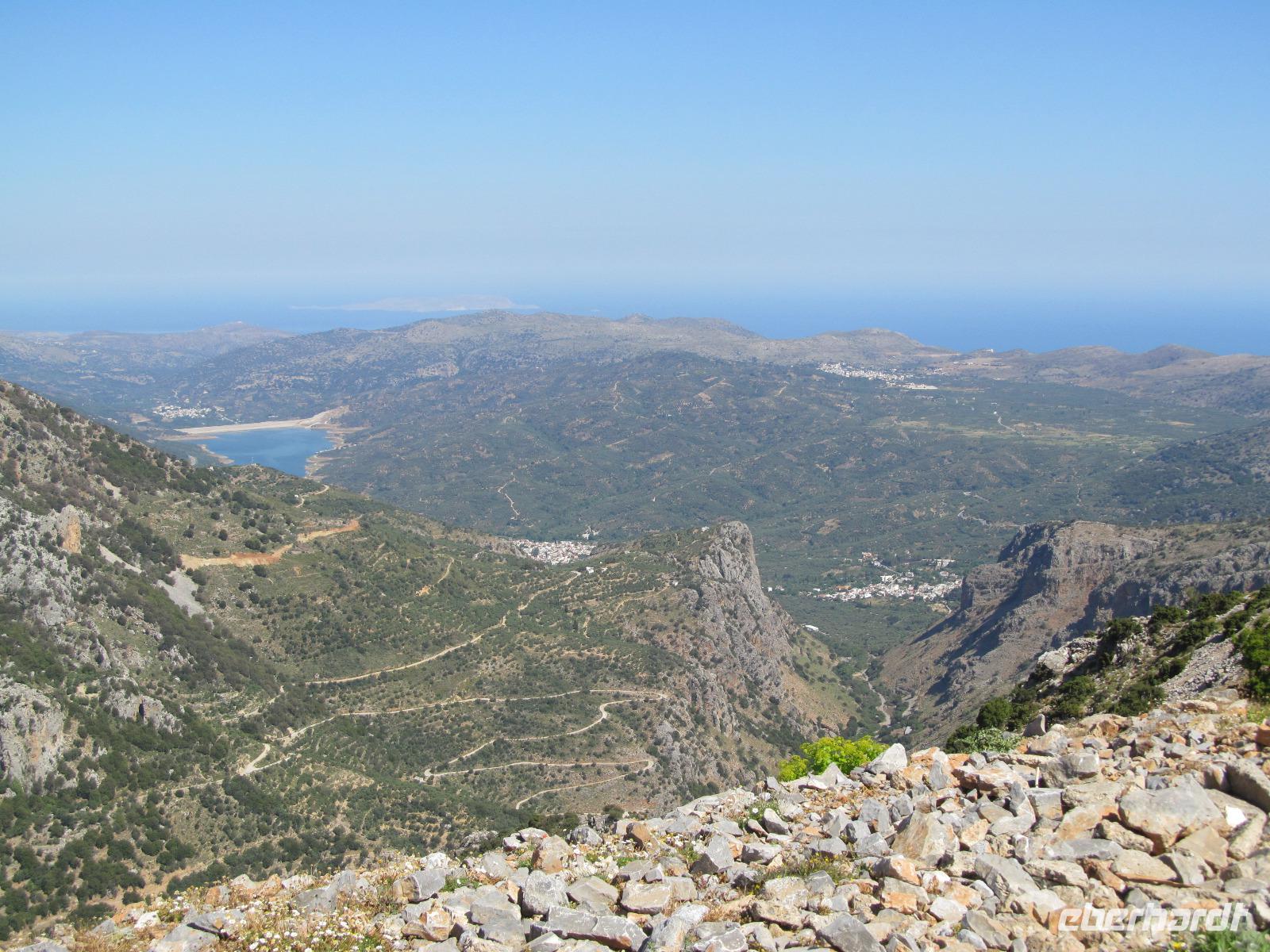 Blick auf die Dikti-Gebirge